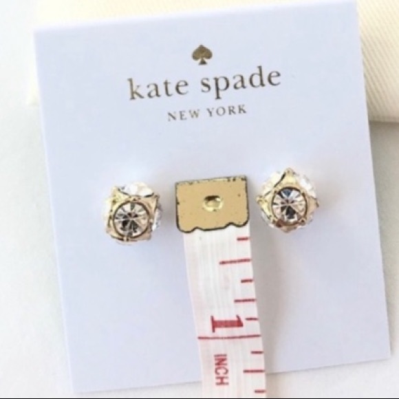NWT Kate Spade time to shine gold stud Earrings - Picture 6 of 7